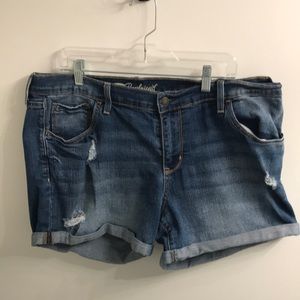 Blue Jean Shorts